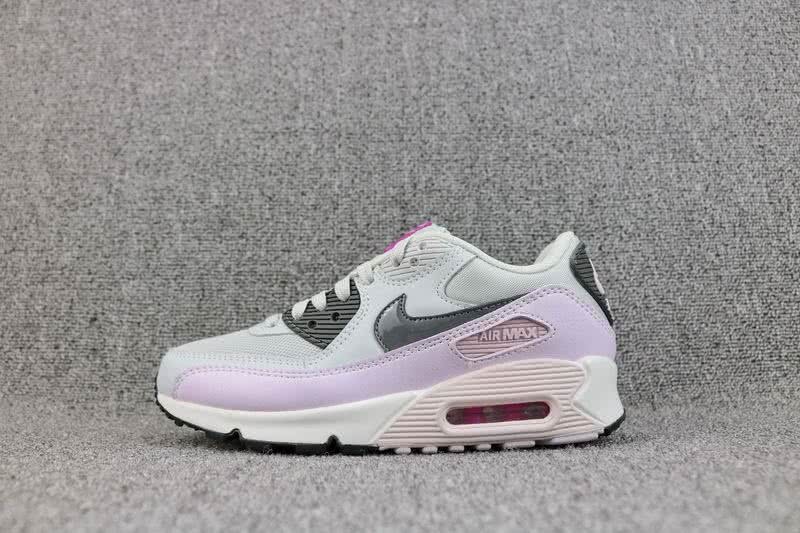 Nike Air Max 90 Essential Grey Pink Shoes Women 7