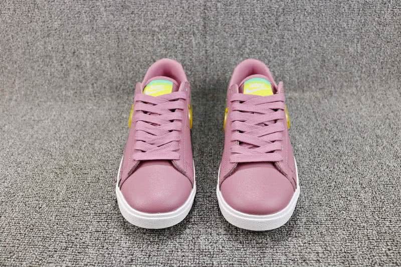 Nike Blazer Low Sneakers Purple Pink Yellow Green Women 5