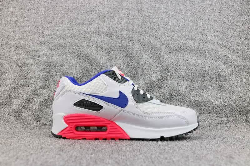 Nike Air Max 90 Essential White Pink Shoes Women Men 6
