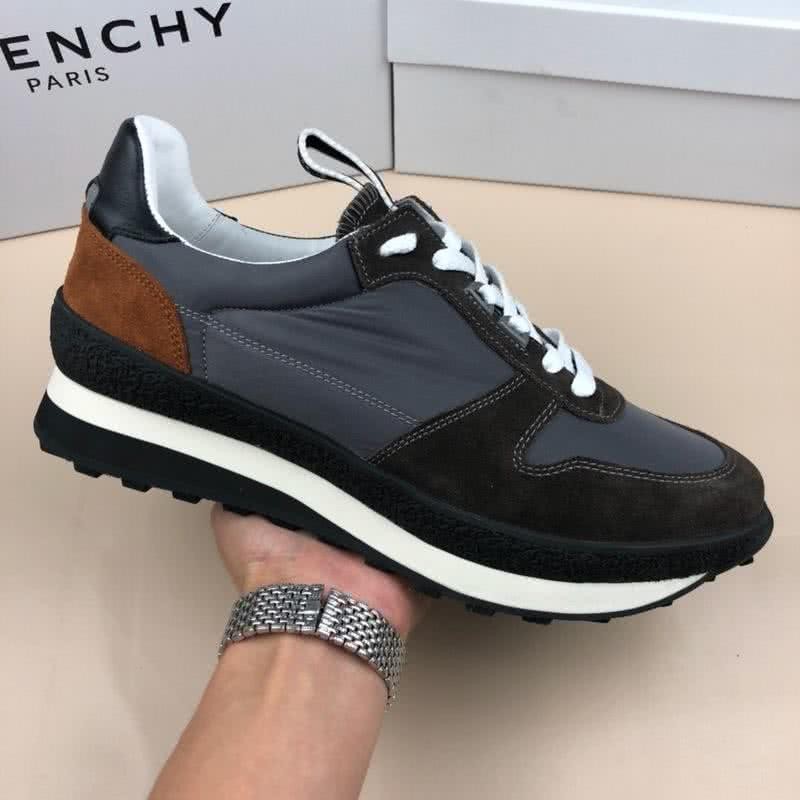 Givenchy Sneakers Black Wine Upper White Sole Men 4