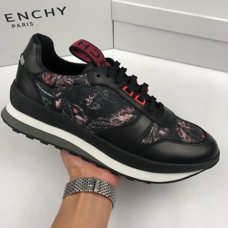 Givenchy Sneakers Animal Black Red Men 4