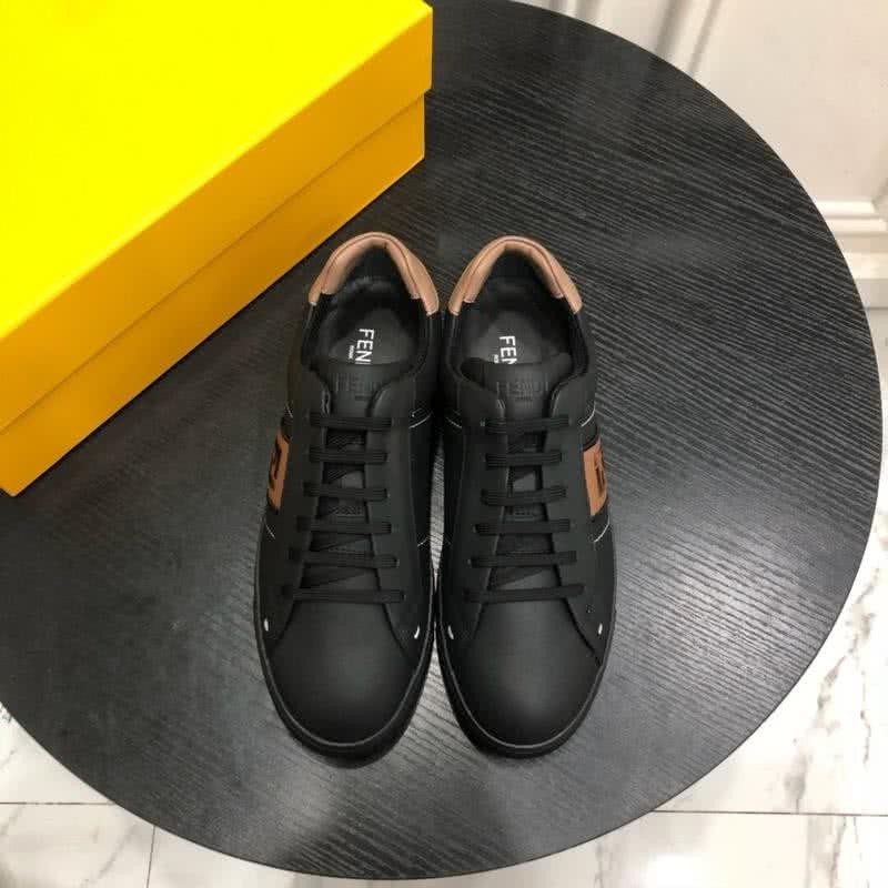 Fendi Sneakers Lace-ups Black And Brown Men 2