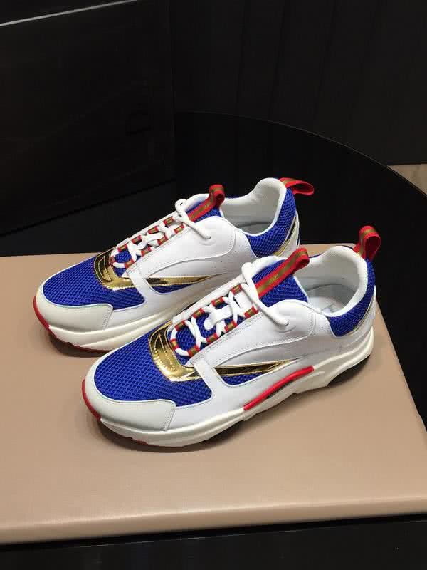 Dior Sneakers White Blue And Red Men 1