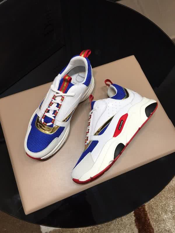Dior Sneakers White Blue And Red Men 5
