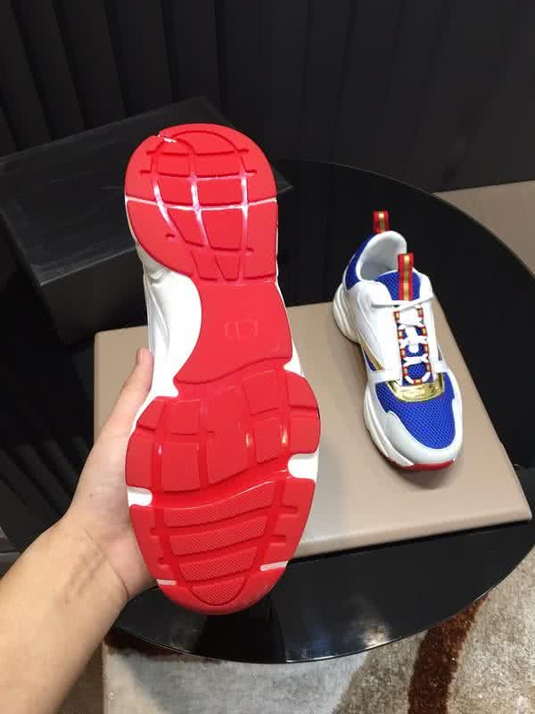 Dior Sneakers White Blue And Red Men 9