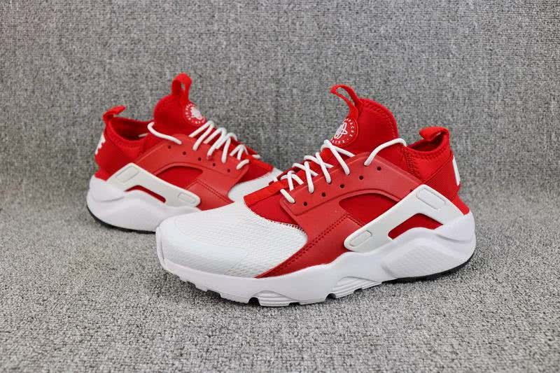 Nike Air Huarache Run Ultra Men Women White Red Shoes 2