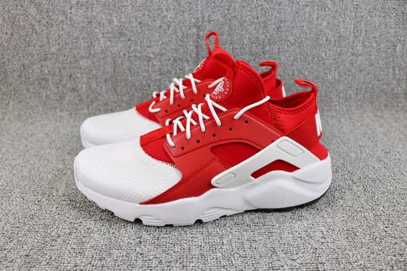 Nike Air Huarache Run Ultra Men Women White Red Shoes 7