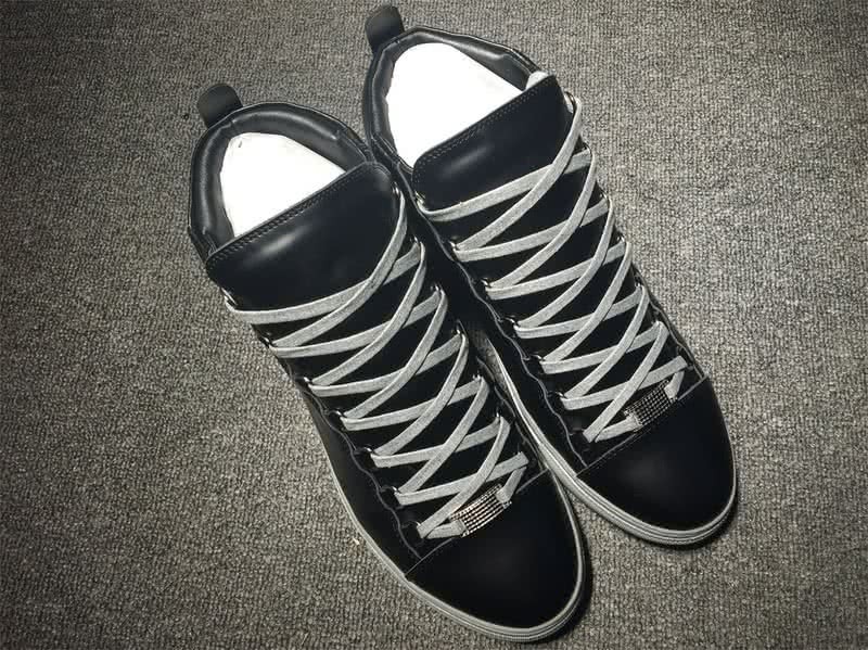 Balenciaga Classic High Top Sneakers Black Grey 2