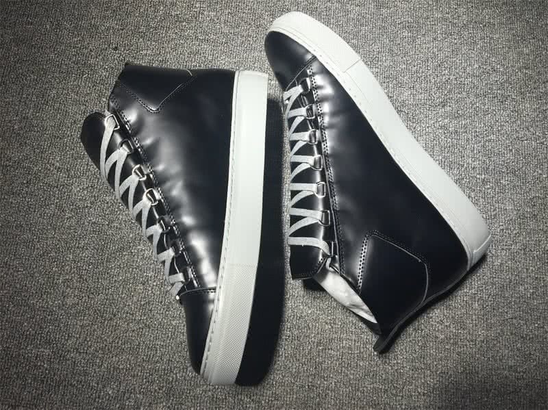 Balenciaga Classic High Top Sneakers Black Grey 5