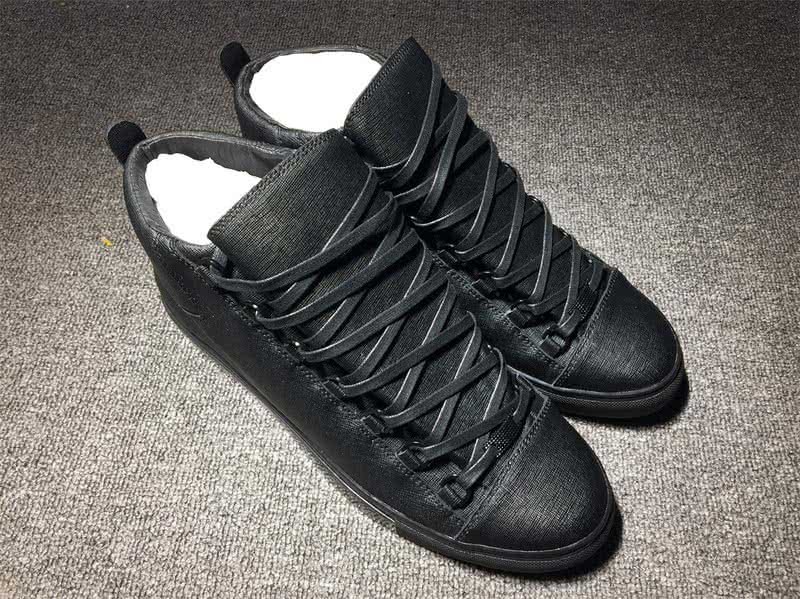 Balenciaga Classic High Top Sneakers Black 3
