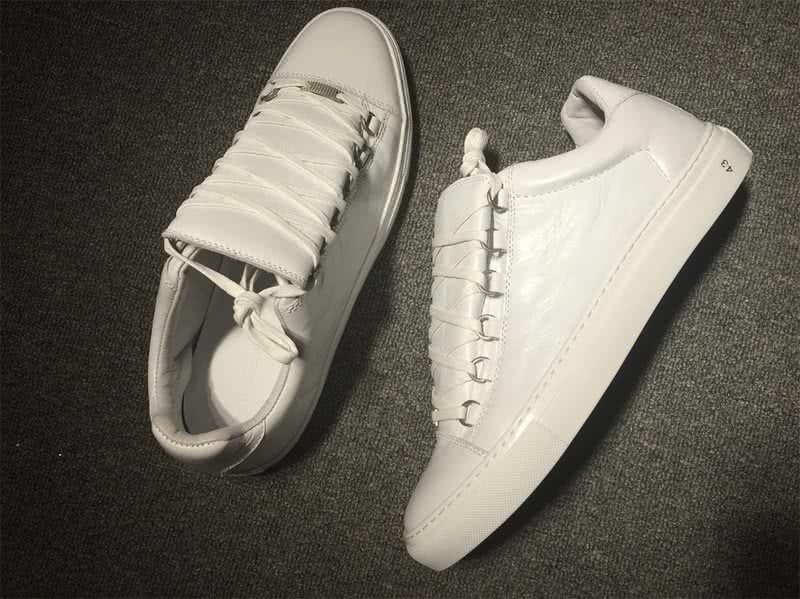 Balenciaga Classic Sneakers White With Number 8