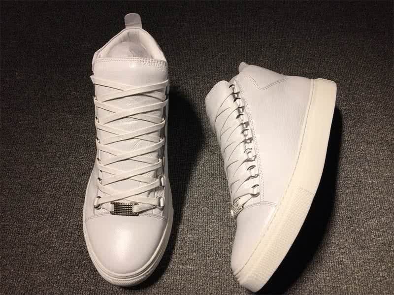 Balenciaga Classic High Top Sneakers White 3
