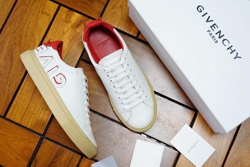 Givenchy Sneakers White Upper Red Inside Rubber Sole Men 3