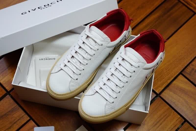 Givenchy Sneakers White Upper Red Inside Rubber Sole Men 1