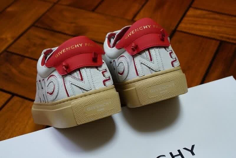 Givenchy Sneakers White Upper Red Inside Rubber Sole Men 9