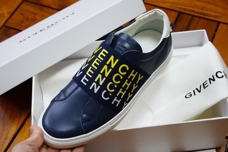 Givenchy Sneakers Yellow Letters Blue Upper White Sole Men 4