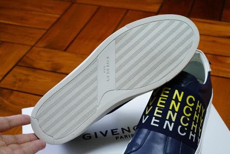 Givenchy Sneakers Yellow Letters Blue Upper White Sole Men 8
