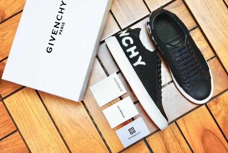 Givenchy Sneakers White Letters Black Upper White Sole Men 2