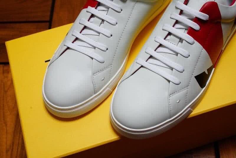 Fendi Sneakers White Red And Blakc Men 6