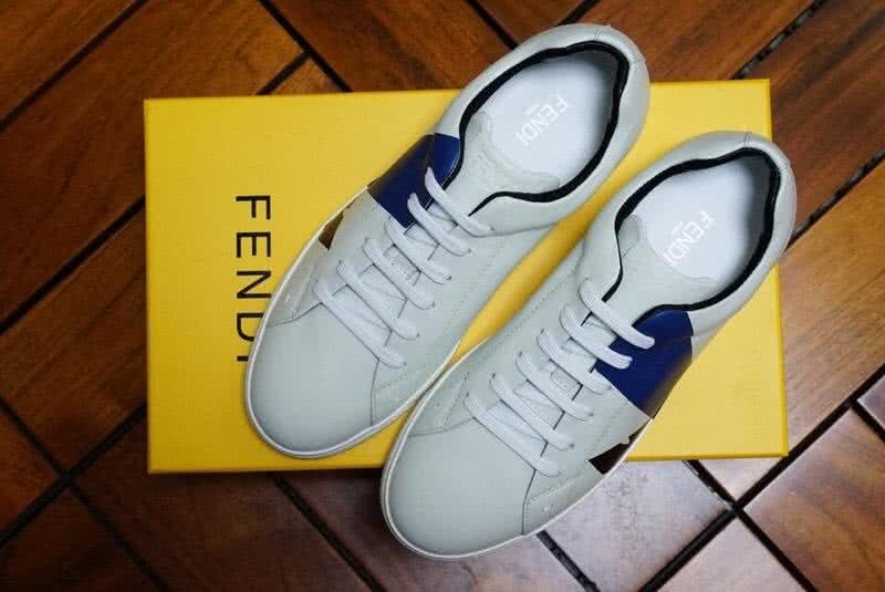 Fendi Sneakers Monster White Blue And Blakc Men 1