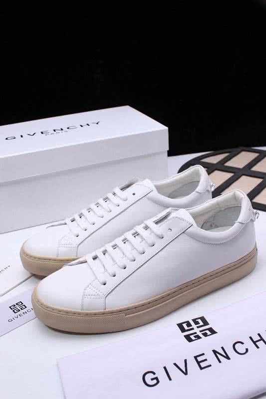 Givenchy Sneakers All White Upper Light Apricot Sole Men And Women 1