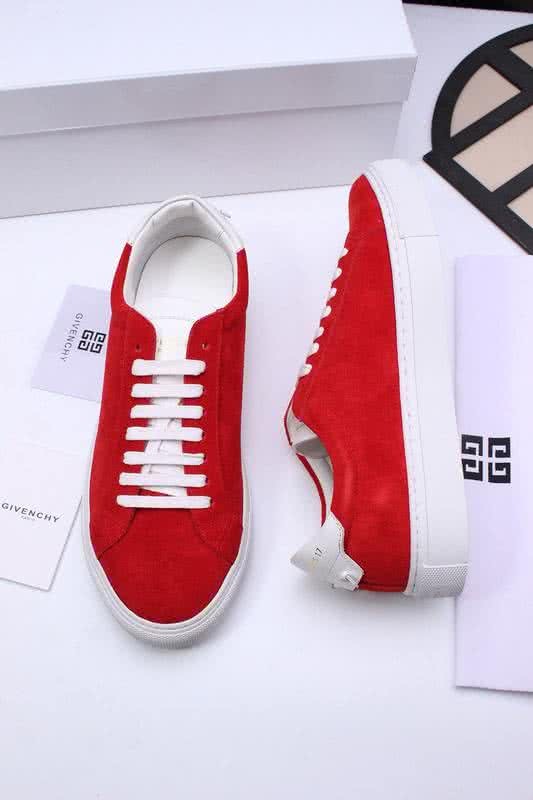Givenchy Sneakers White Shoelaces And Sole Red Upper Men And Women 2