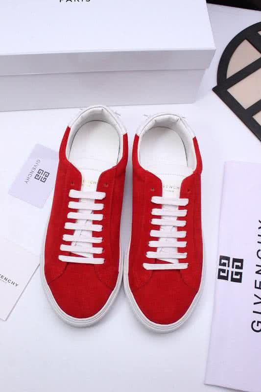 Givenchy Sneakers White Shoelaces And Sole Red Upper Men And Women 3