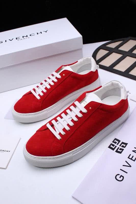 Givenchy Sneakers White Shoelaces And Sole Red Upper Men And Women 4