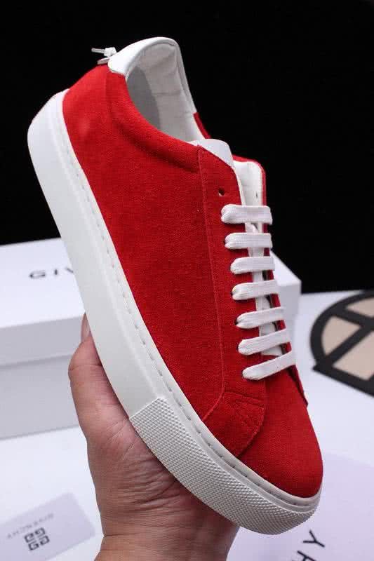 Givenchy Sneakers White Shoelaces And Sole Red Upper Men And Women 5