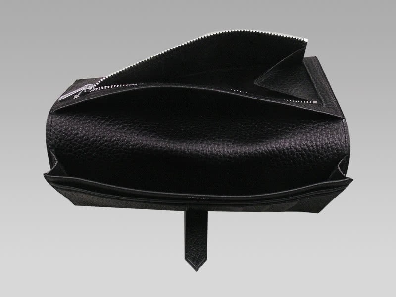 Hermes Bearn Japonaise Bi-Fold Wallet Black 7