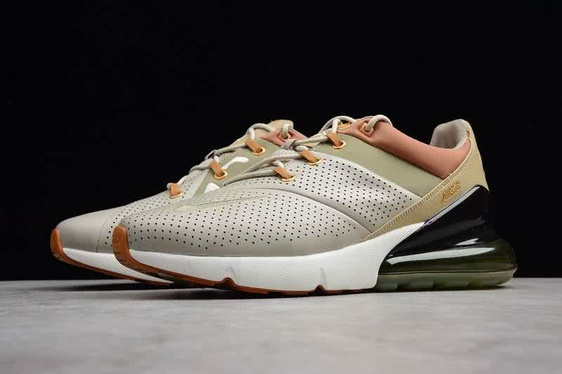 Nike Max 270 Premium Men Grey Teal Shoes 3