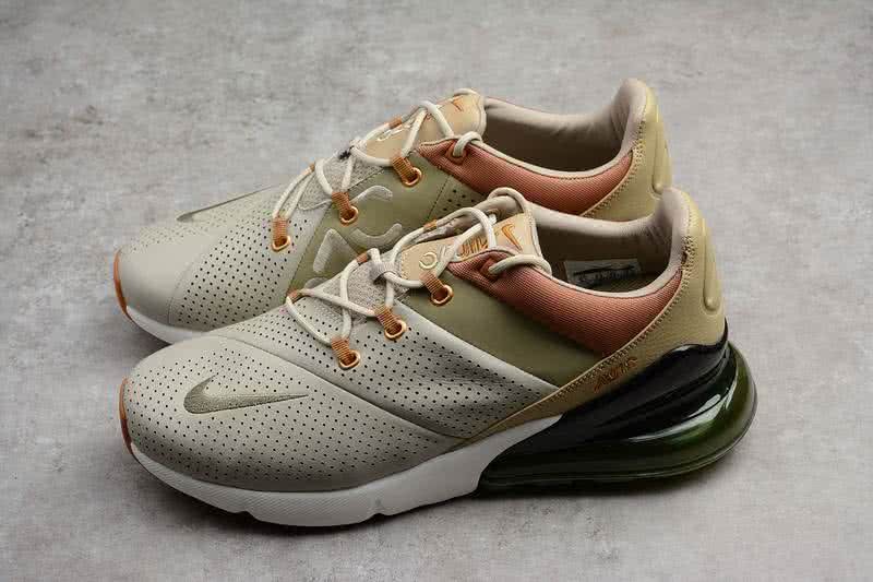 Nike Max 270 Premium Men Grey Teal Shoes 1