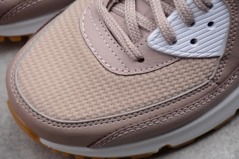 Nike Air Max 90 Essential White Pink Shoes Women 8