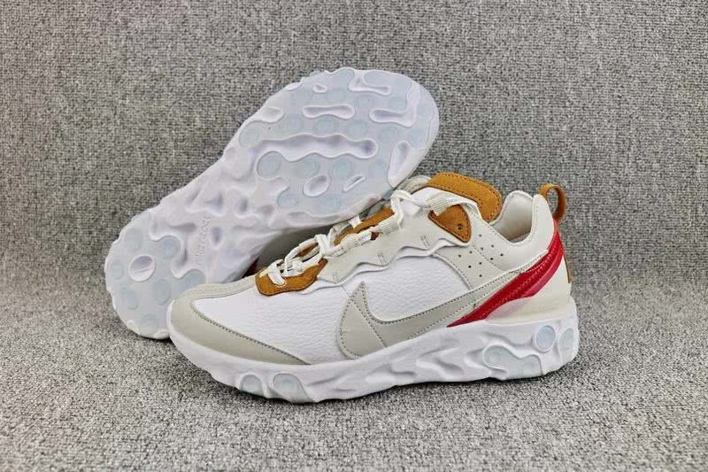 Air Max Undercover x Nike Upcoming React Element White Gold Shoes Men Women 1