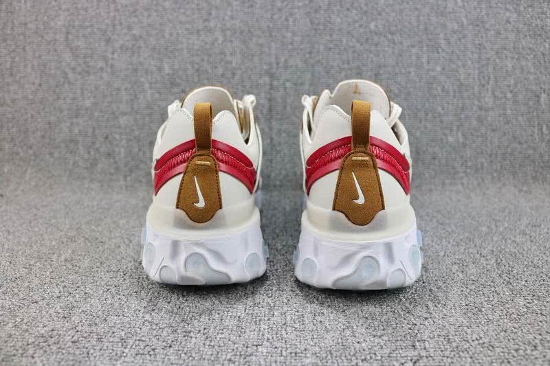 Air Max Undercover x Nike Upcoming React Element White Gold Shoes Men Women 3