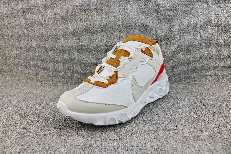 Air Max Undercover x Nike Upcoming React Element White Gold Shoes Men Women 5