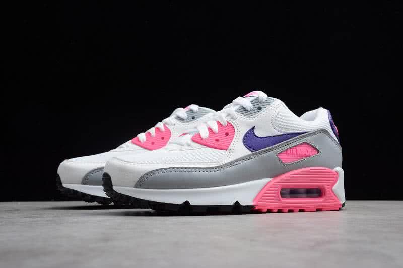 Nike Air Max 90 Essential White Pink Shoes Women 3