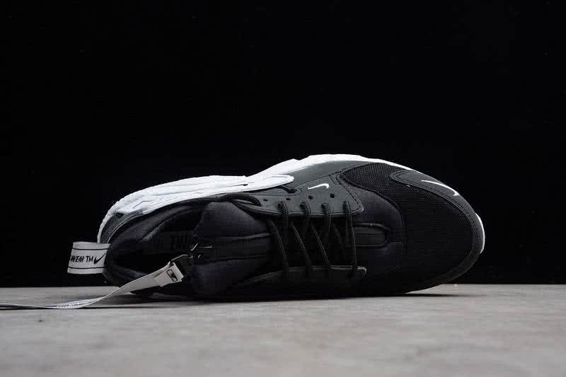 Nike Air Huarache Run Zip Qs Black Men Women Shoes 5