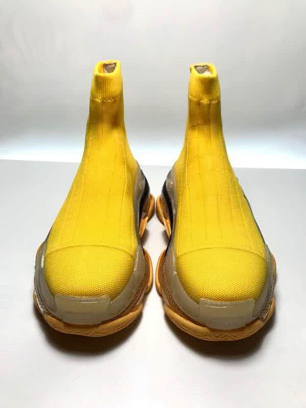 Balenciaga Speed Sock Boots Yellow Men Women 4