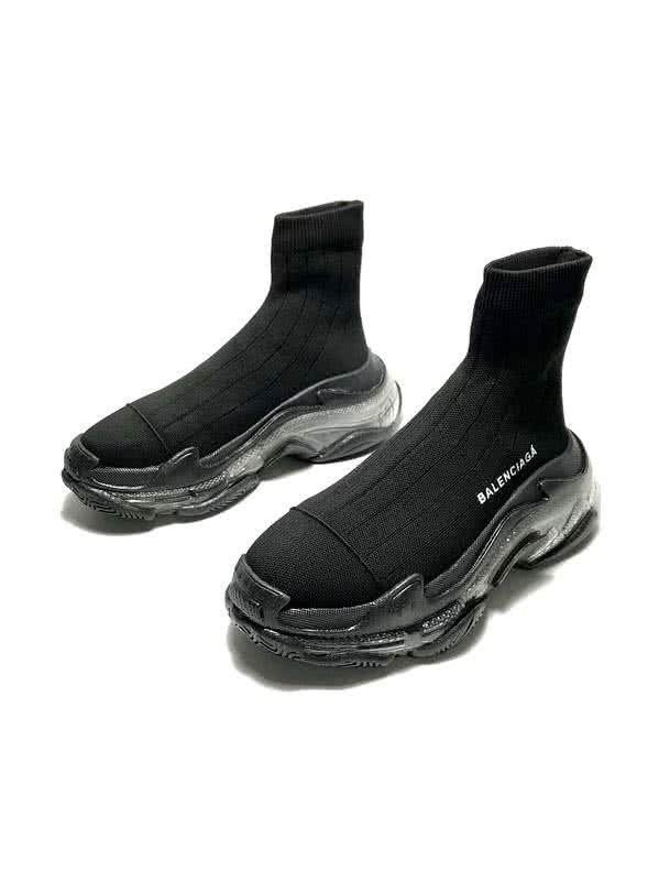 Balenciaga Speed Sock Boots Black Men Women 2