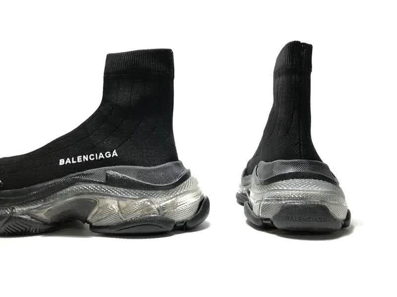 Balenciaga Speed Sock Boots Black Men Women 3