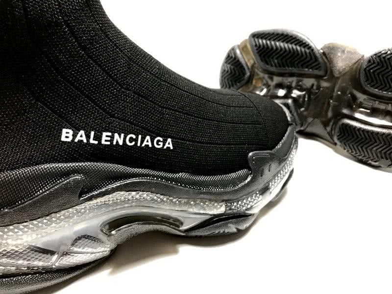 Balenciaga Speed Sock Boots Black Men Women 4