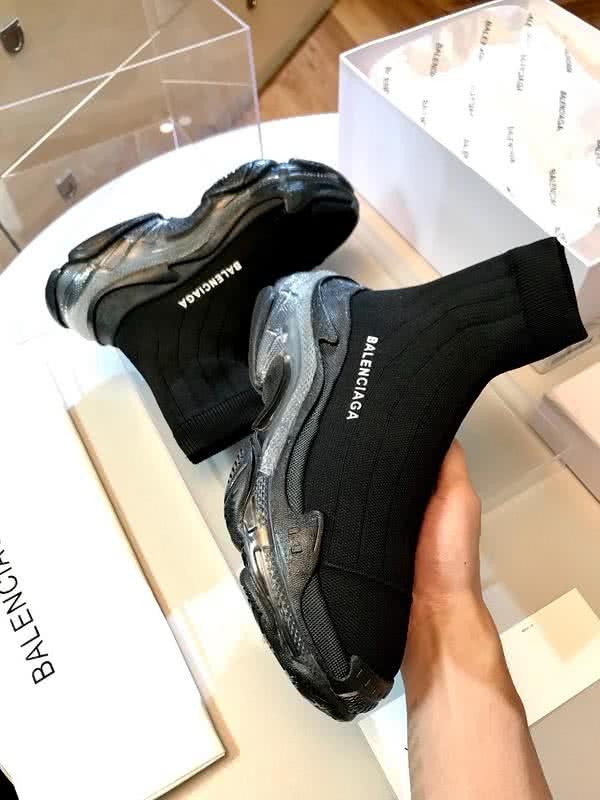 Balenciaga Speed Sock Boots Black Men Women 8