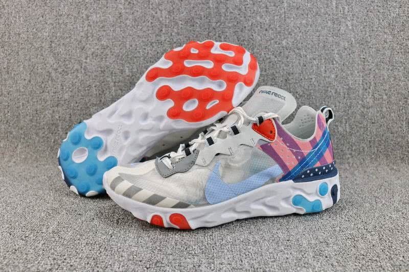 Air Max Undercover x Nike Upcoming React Element  Blue White Shoes Men Women 1
