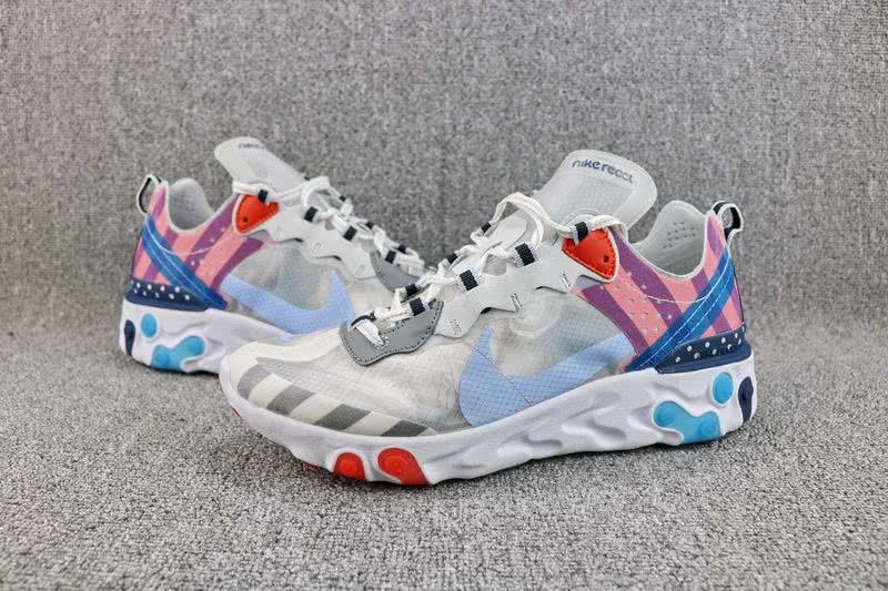 Air Max Undercover x Nike Upcoming React Element  Blue White Shoes Men Women 2