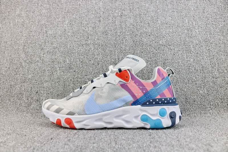 Air Max Undercover x Nike Upcoming React Element  Blue White Shoes Men Women 7