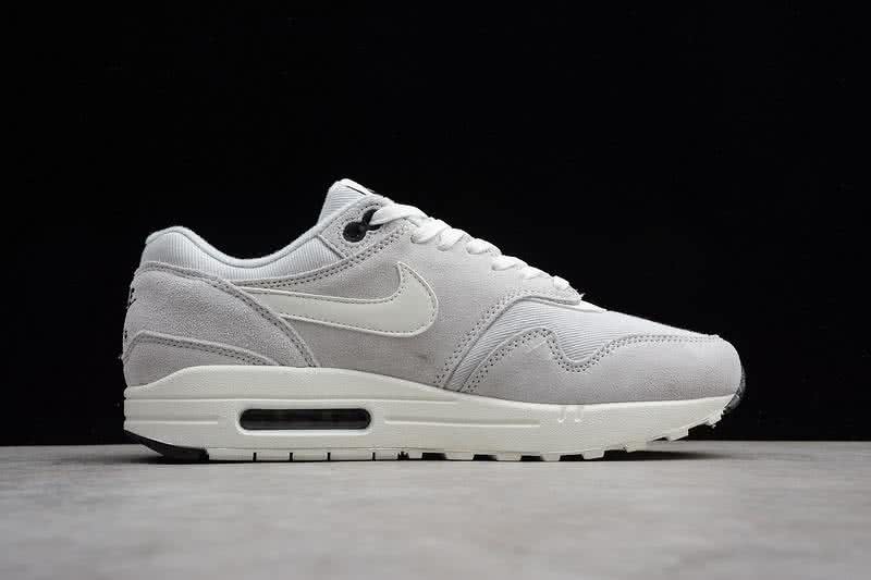 Nike Air Max 1 Grey White Shoes Men  4