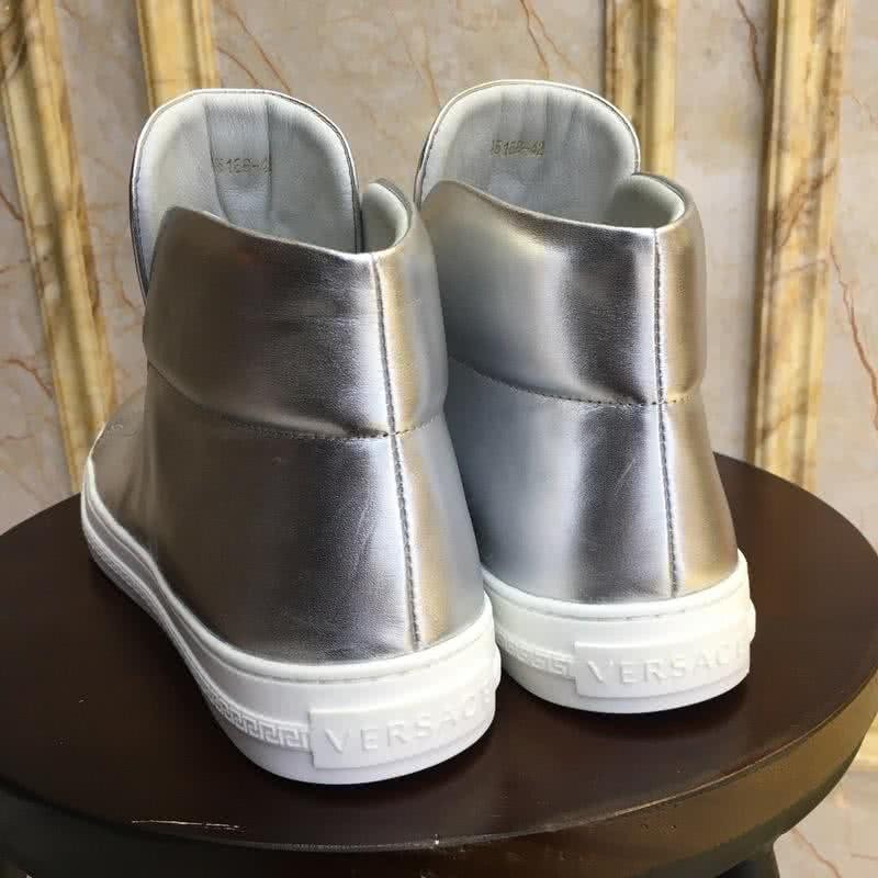 Versace Fashion Casual Shoes 3D Medusa Sliver Men 4