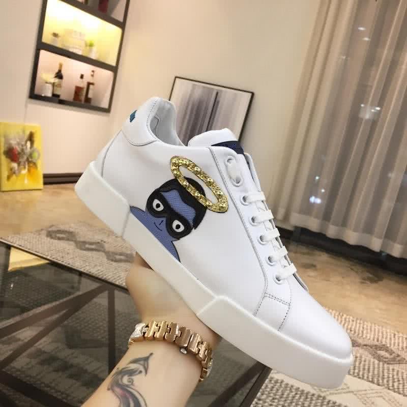 Dolce & Gabbana Sneakers Embroidery White Men 2