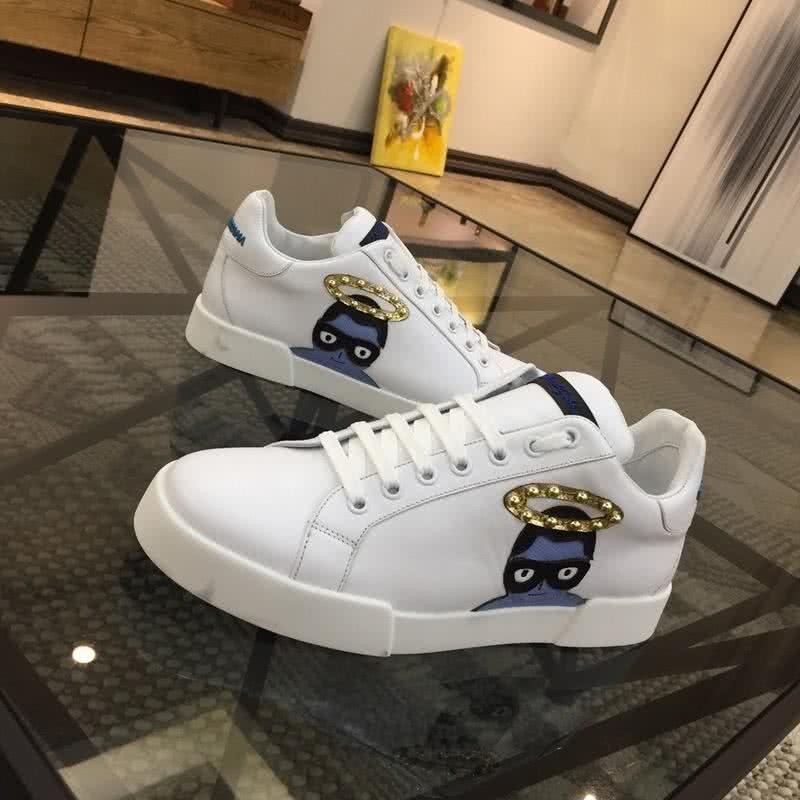 Dolce & Gabbana Sneakers Embroidery White Men 6